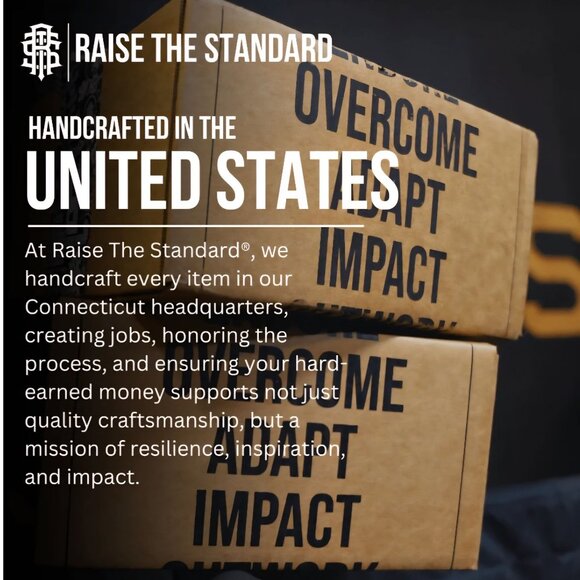 RTS Behind Every Strong Person Hoodie Chocolate Brown Unique Pockets Size L - Picture 7 of 12